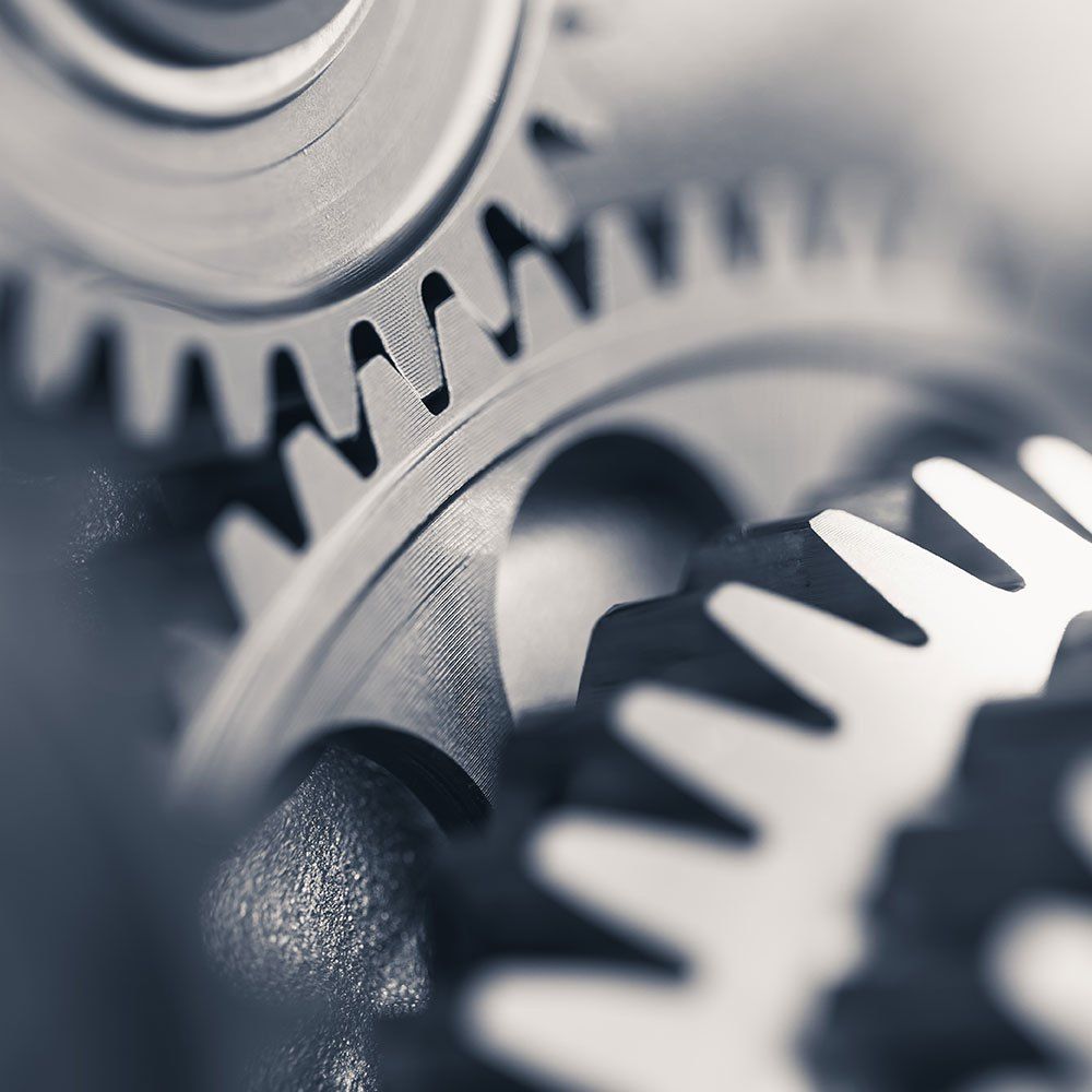 Zahnräder Nahaufnahme